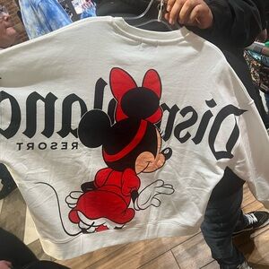 Minnie Mouse Disneyland Sweater- Size Medium